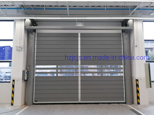 درب گاراژ اتوماتیک امنیت آلومینیوم آلیاژ گاراژ درب برای مدیریت گاراژ