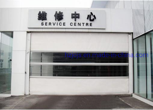 درب گاراژ اتوماتیک امنیت آلومینیوم آلیاژ گاراژ درب برای مدیریت گاراژ
